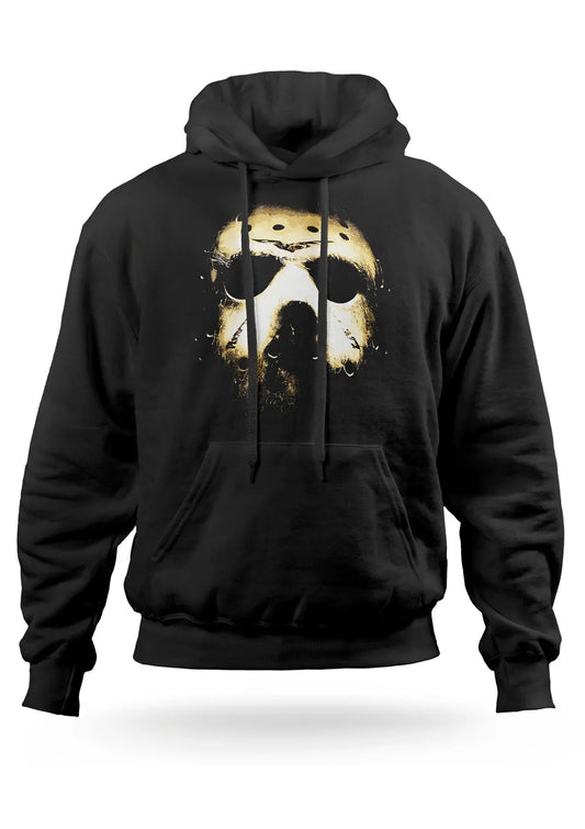 Felpa con cappuccio Venerdì 13 Jason Mask Urban Streetwear Horror Movie-0